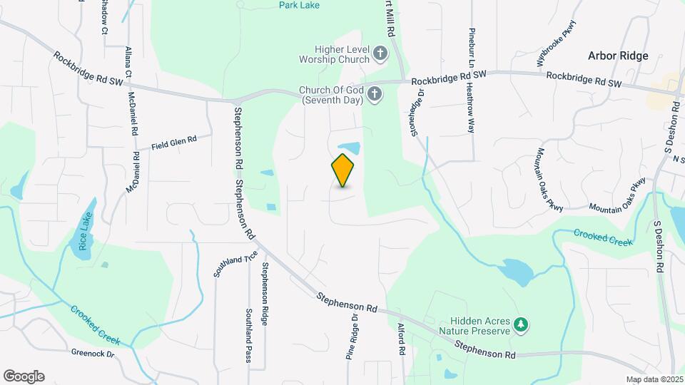 6514 Woodthrush Way Map and Location Details