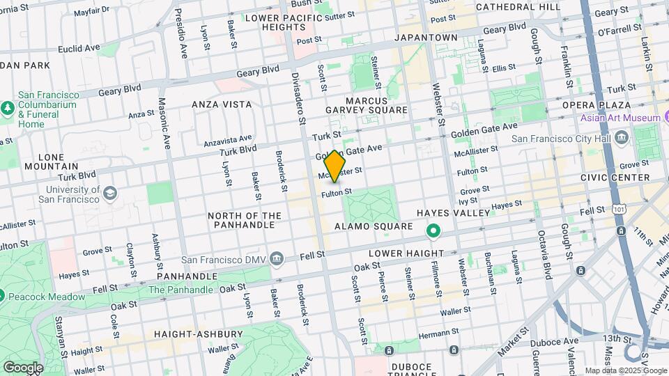 Alamo Square Apartments Mapa y Detalles de la Ubicación