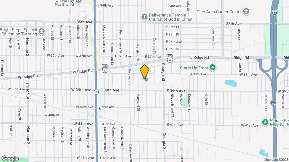 3844 Virginia St Map and Location Details