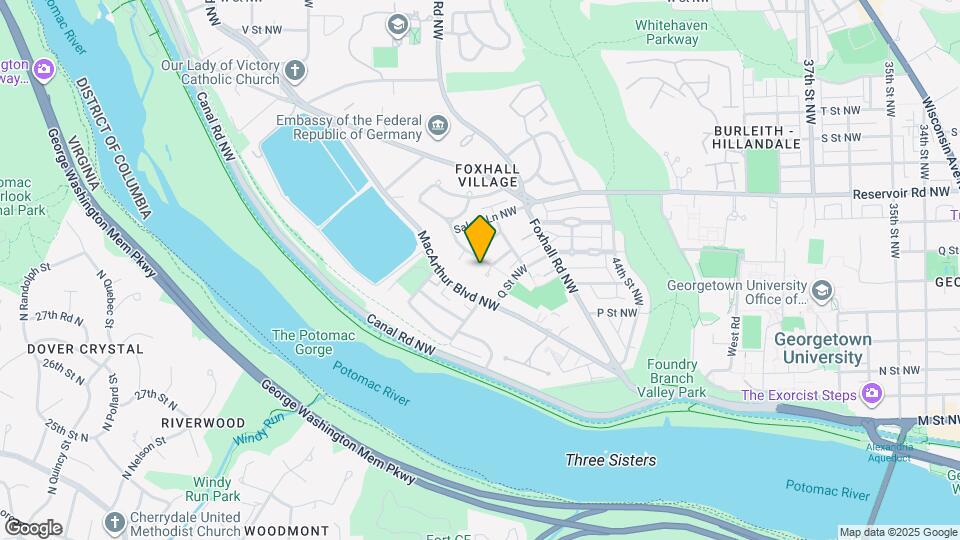 4527 Q Pl NW Map and Location Details