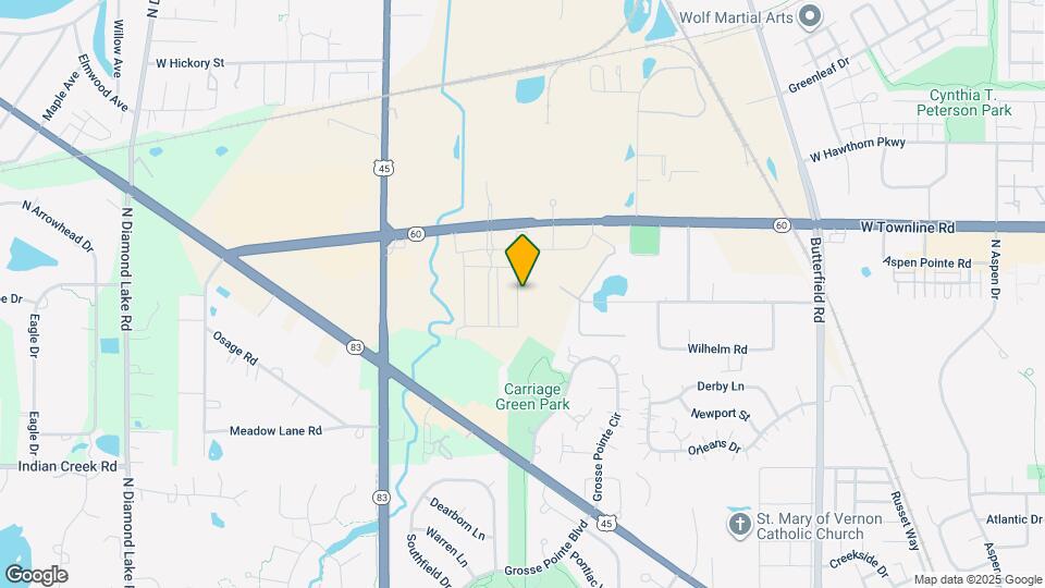 2227 Glacier St Map and Location Details