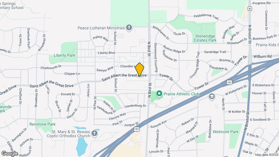 849 St Albert the Great Dr, Unit 849 St Albert the Great Dr Map and Location Details