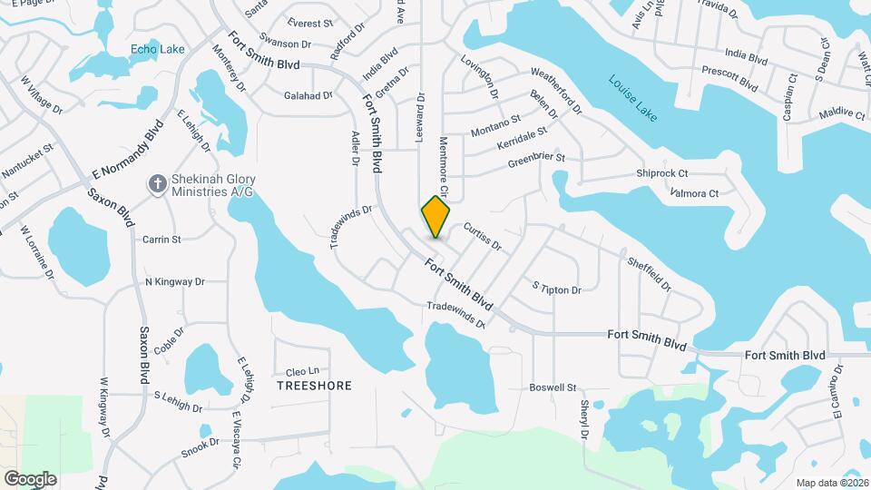710 Leeward Dr Mapa y Detalles de la Ubicación