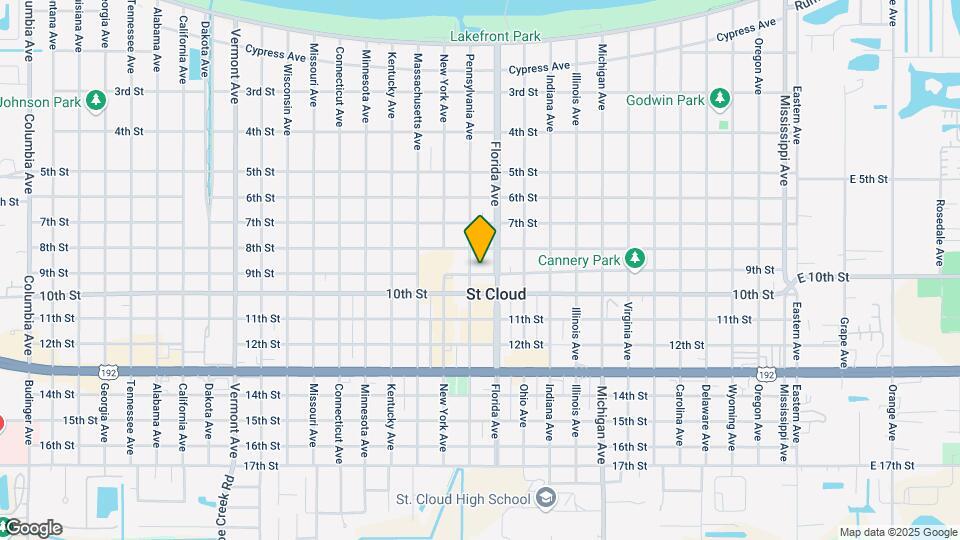 1160 9th St Map and Location Details