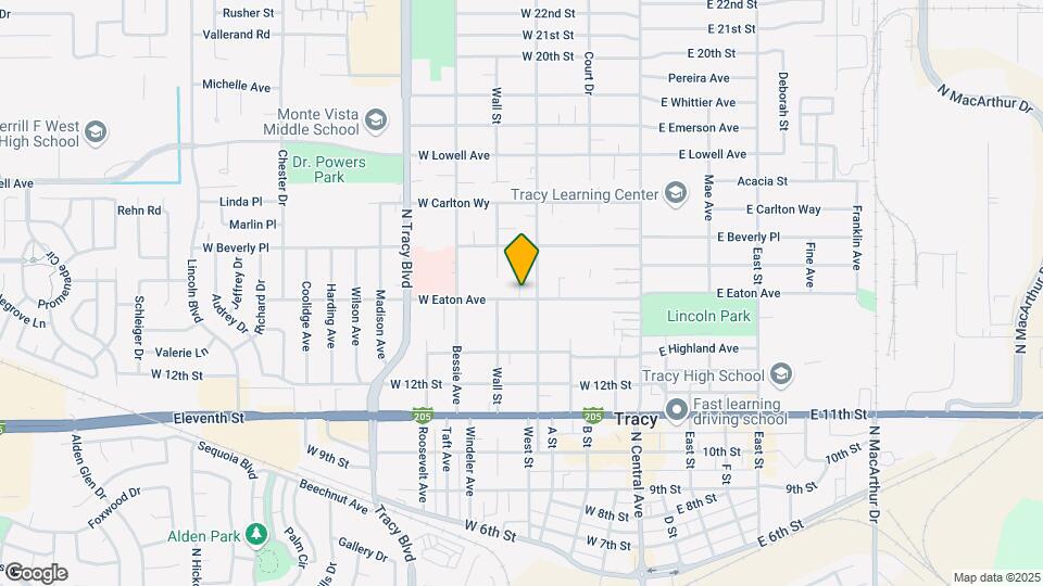 337 W Eaton Ave Mapa y Detalles de la Ubicación