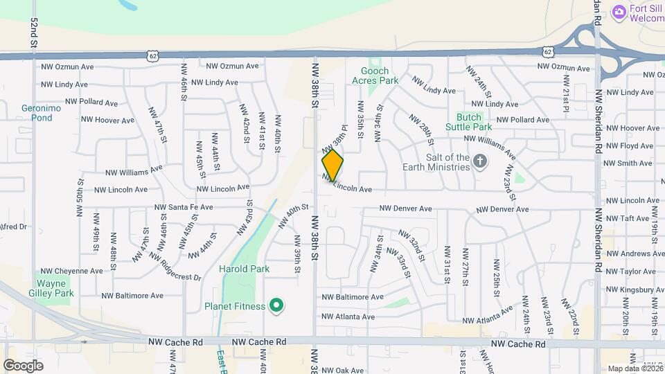 3432 NW Lincoln Ave Map and Location Details