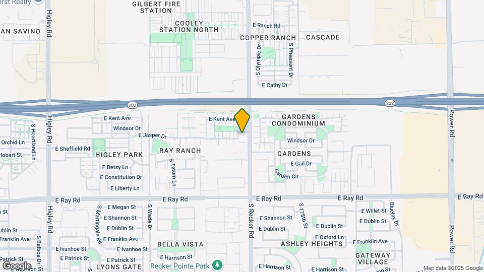 1357 S Joshua Tree Ln Map and Location Details
