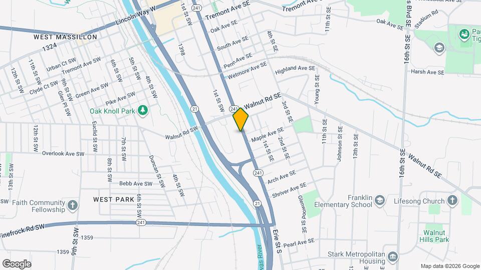 757 Erie St S Map and Location Details