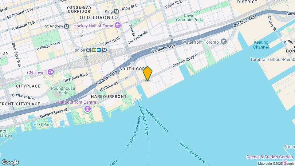 15-3115 Queens Quay E Map and Location Details