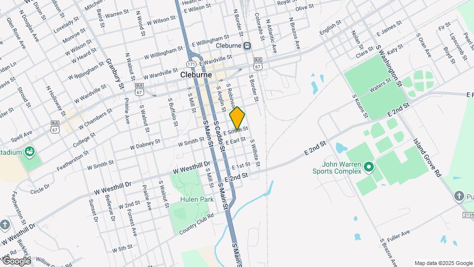 602 S Robinson St Map and Location Details