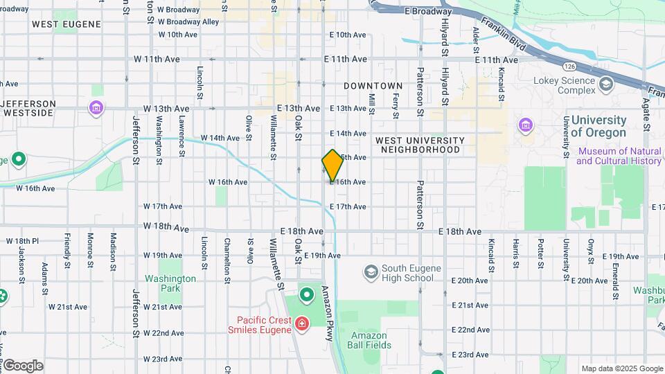 244 E 16th Ave, Unit 3 Map and Location Details