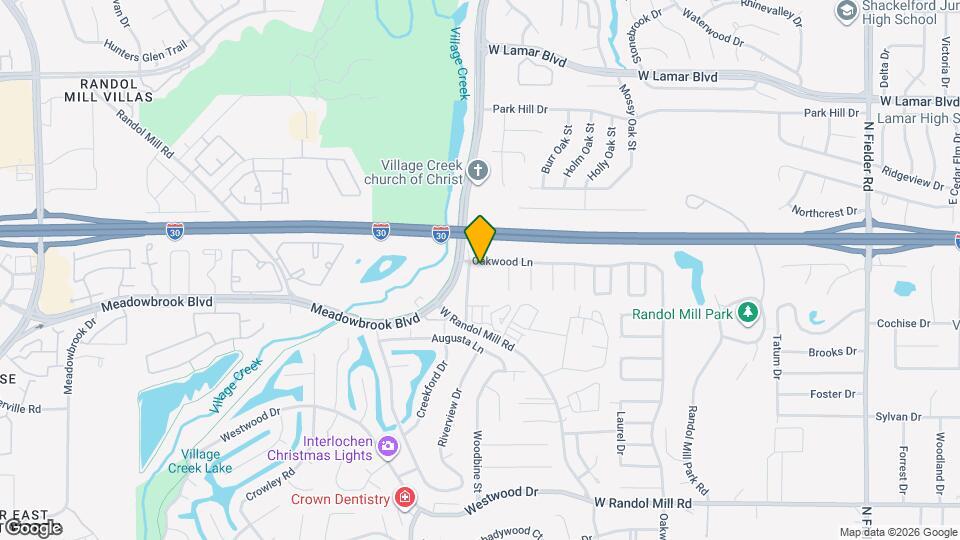 2310 Oakwood Ln Map and Location Details