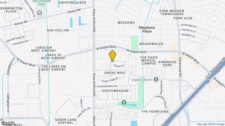 12222 Aspen Ln Map and Location Details