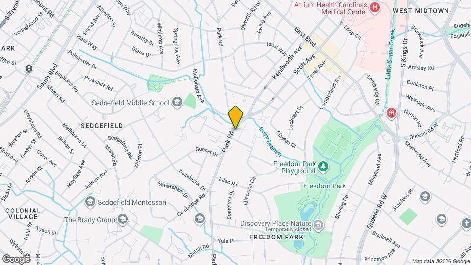 2664 Dilworth Heights Ln Mapa y Detalles de la Ubicación