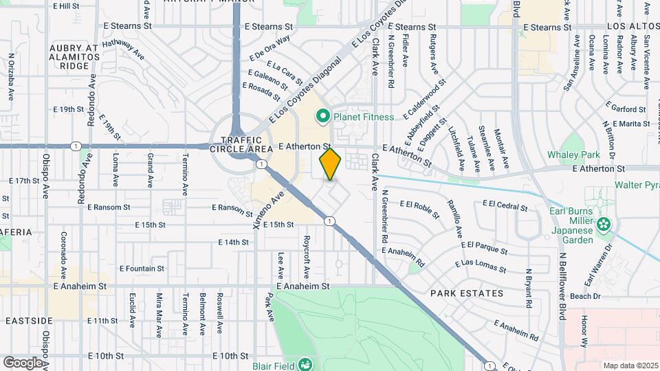 1621 Gish Ave Map and Location Details