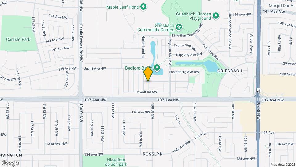 5525 Conestoga St NW Map and Location Details