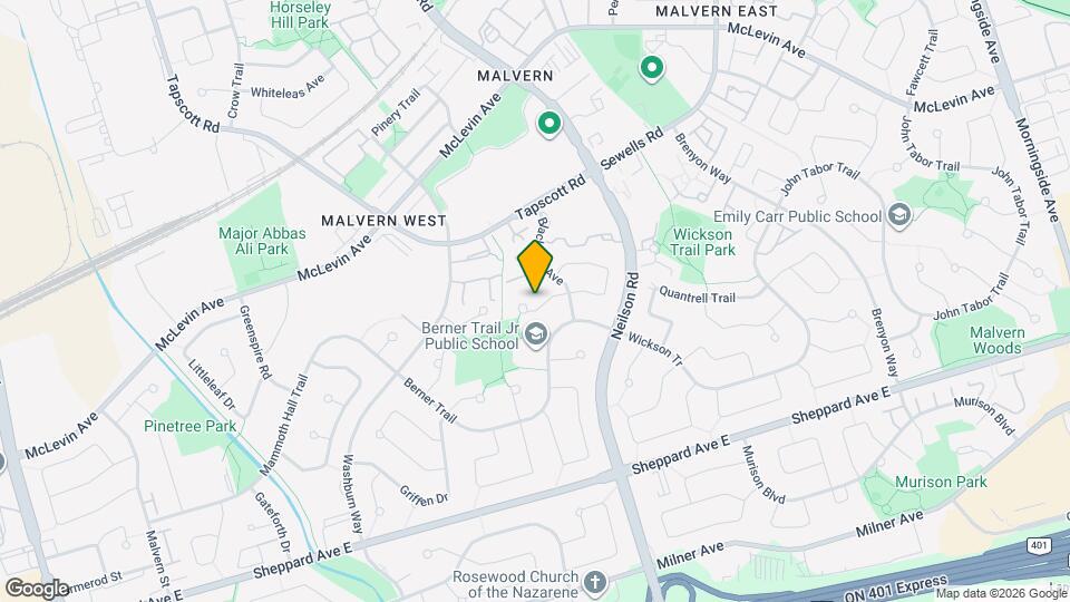 71 Osterhout Pl Map and Location Details