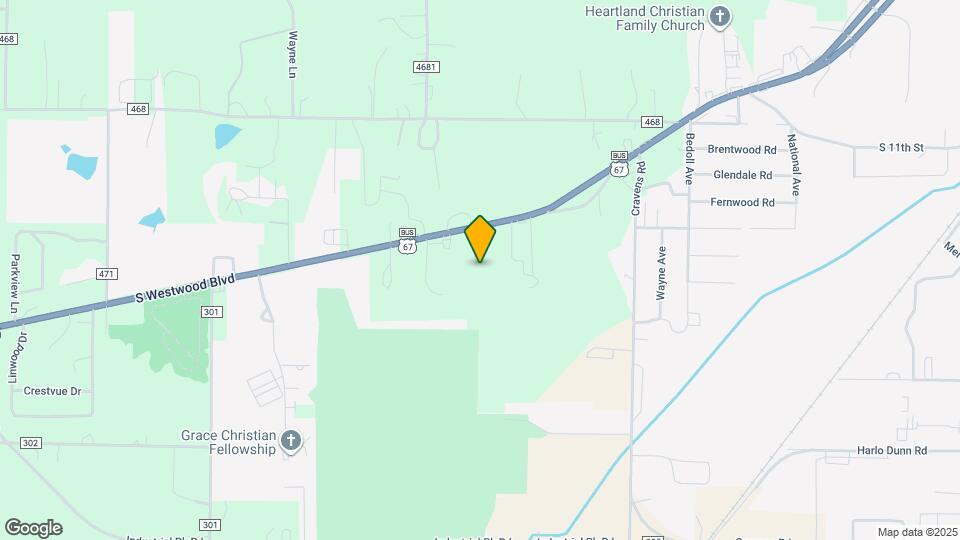 3322 S Westwood Blvd Map and Location Details