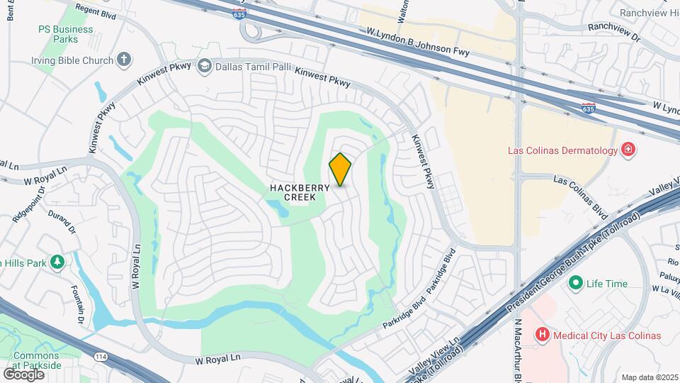 7508 Primrose Dr Mapa y Detalles de la Ubicación