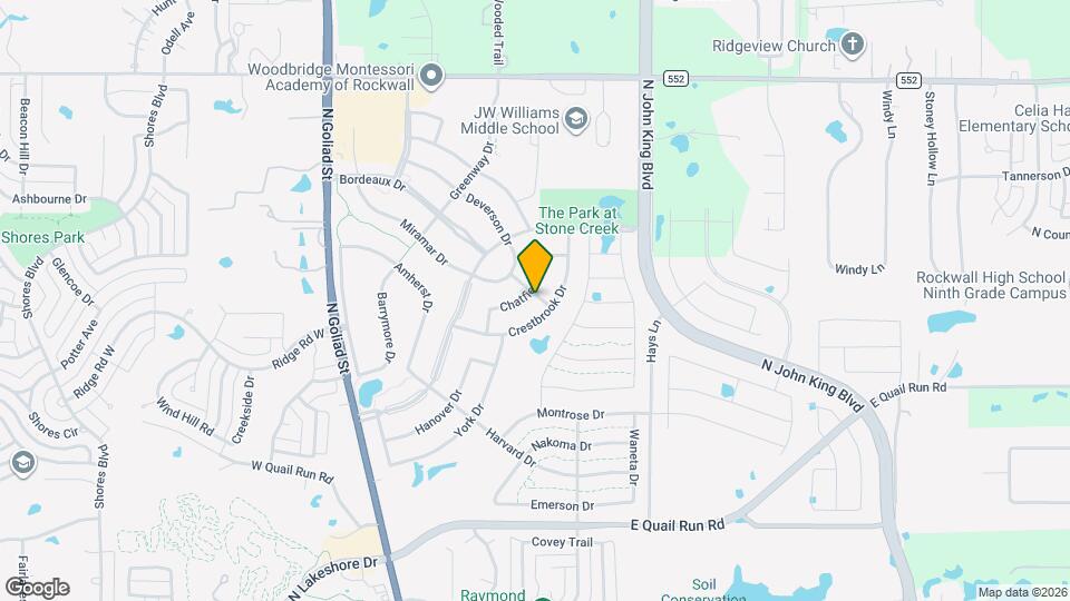 201 Chatfield Dr Map and Location Details