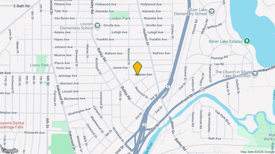 448 Keenan Ave Map and Location Details