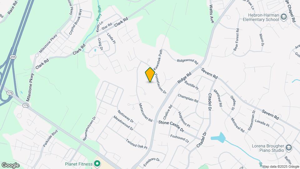 1907 Mt Hope Ct Mapa y Detalles de la Ubicación