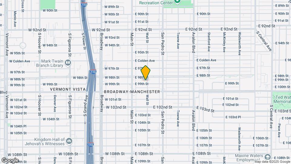151 E 99th St Mapa y Detalles de la Ubicación