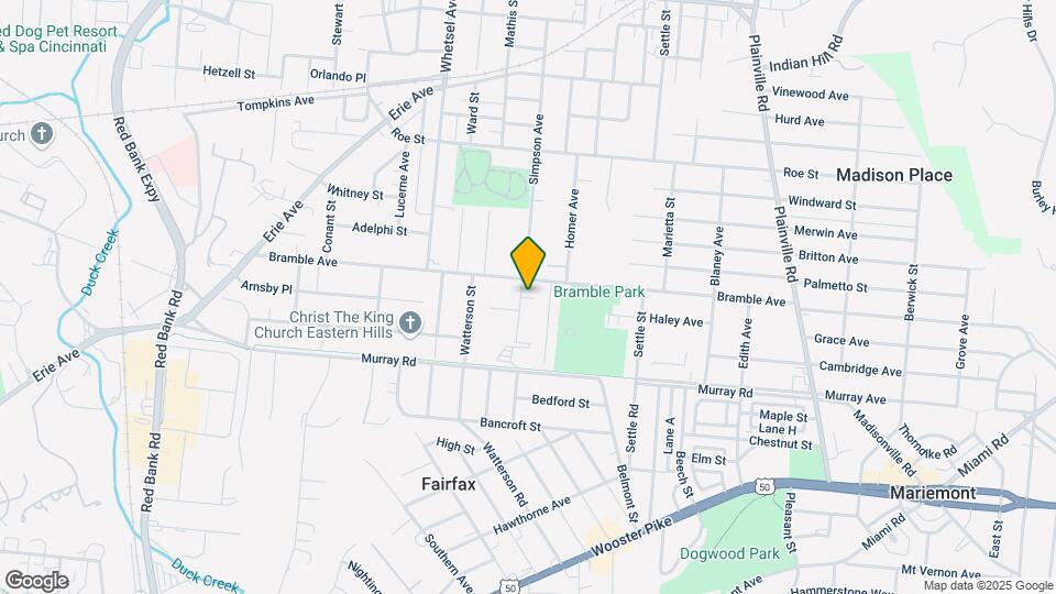 4212 Simpson Ave Map and Location Details