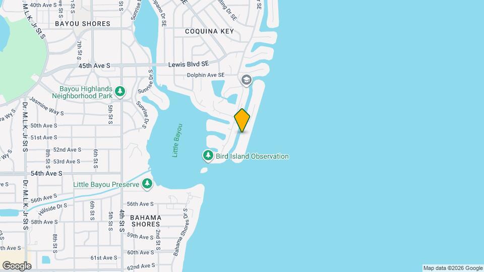 5111 Coquina Key Dr SE Map and Location Details