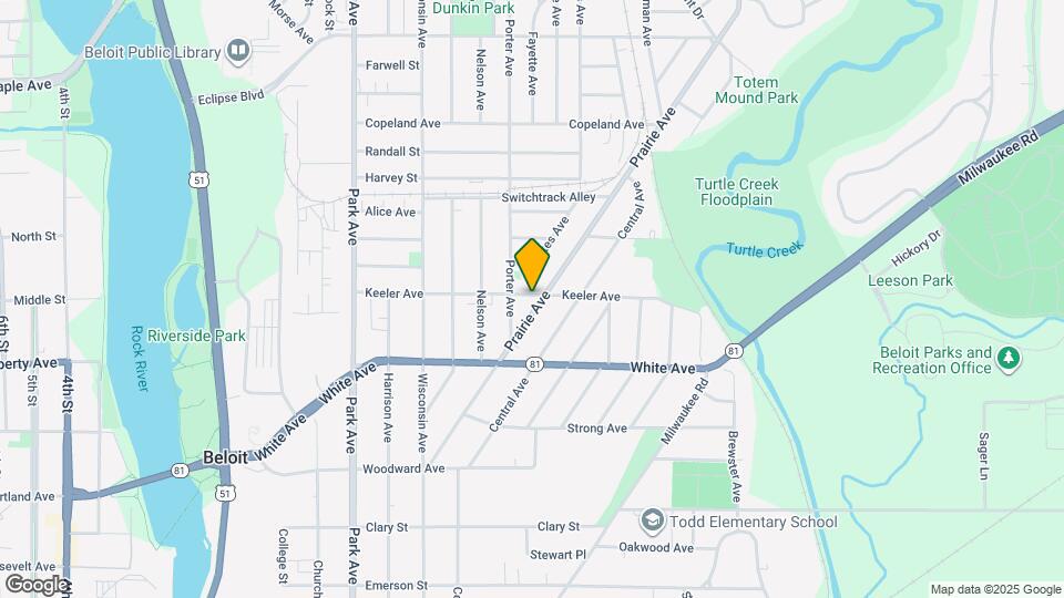 1270 Prairie Ave Mapa y Detalles de la Ubicación