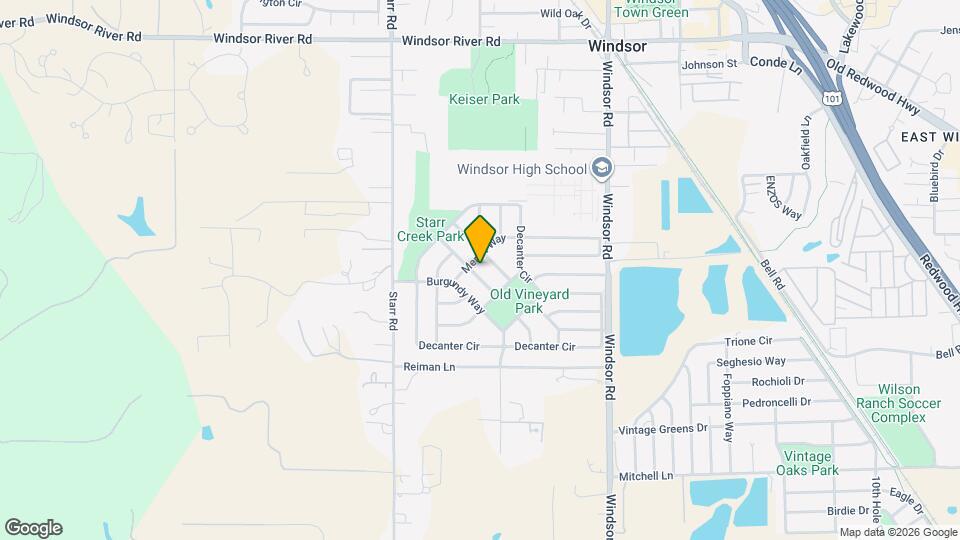 630 Chardonnay Pl Map and Location Details