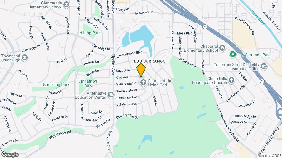 4295 Gird Ave Map and Location Details