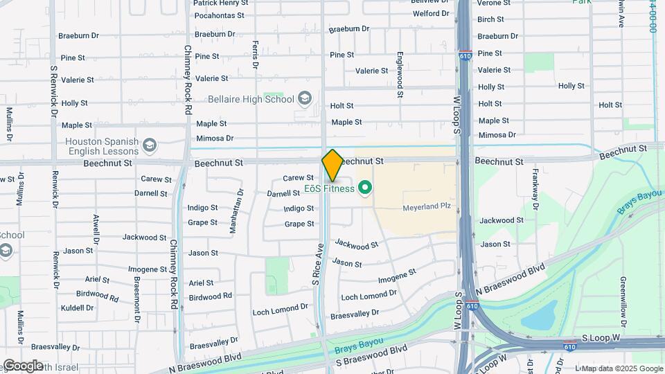 5034 Darnell St Map and Location Details