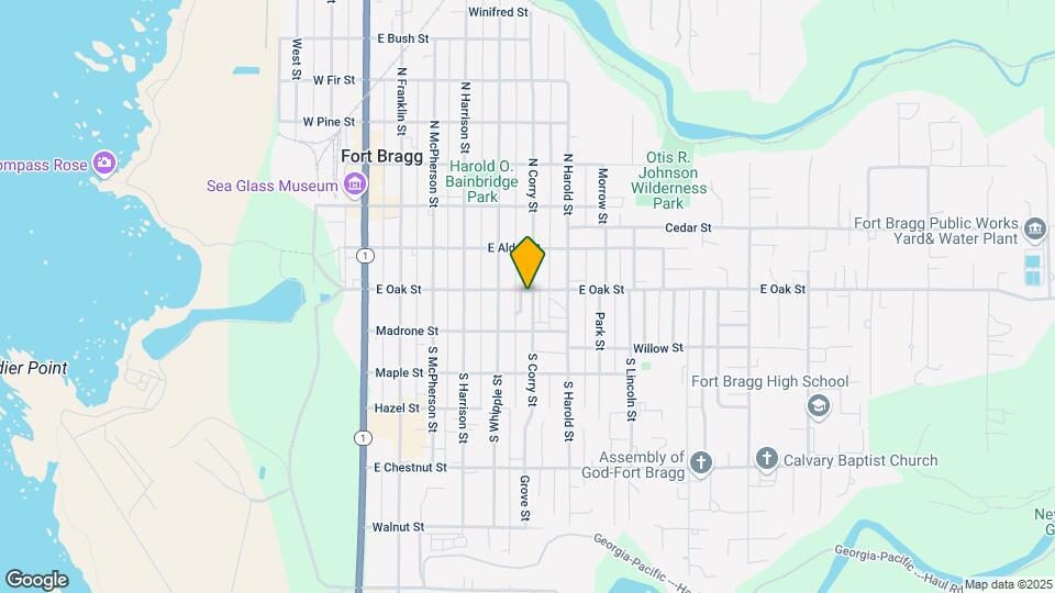 536 E Oak St Map and Location Details