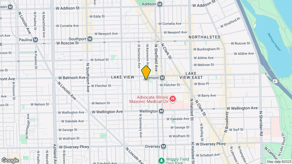 3140 N Kenmore Ave-Unit -GDN Map and Location Details