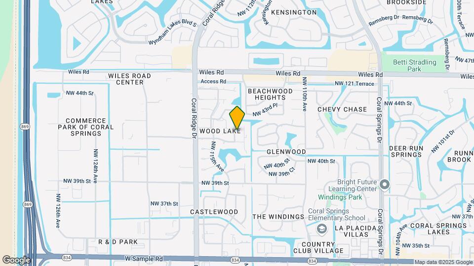 4165 NW 114th Terrace Map and Location Details