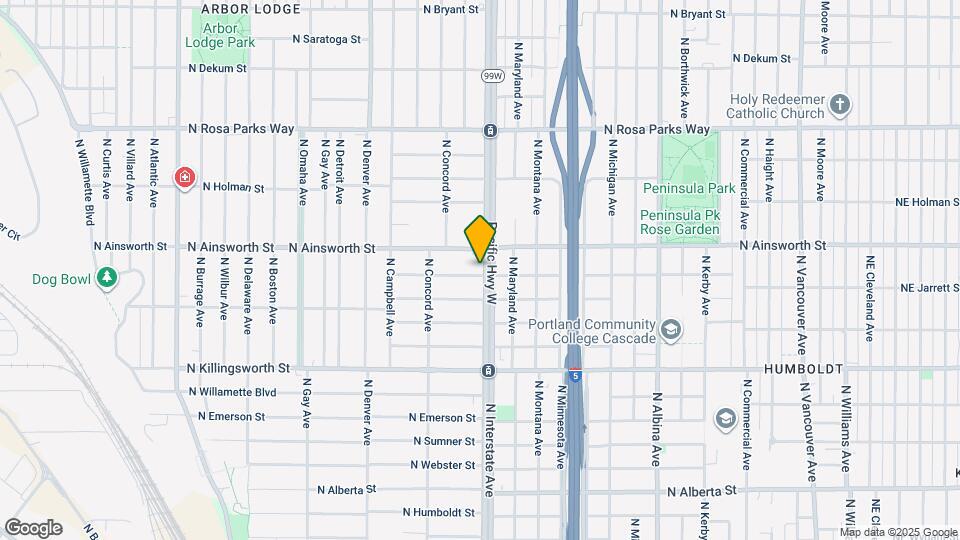 1515 N Simpson St Map and Location Details