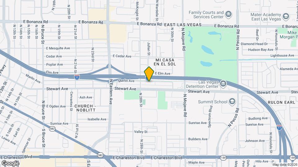 2816 Marlin Ave Map and Location Details