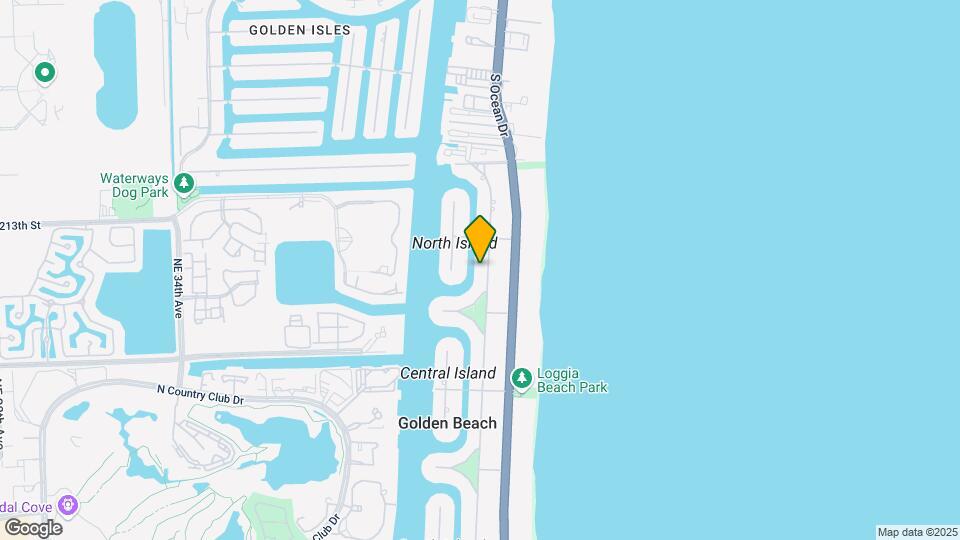 564 Golden Beach Dr Map and Location Details