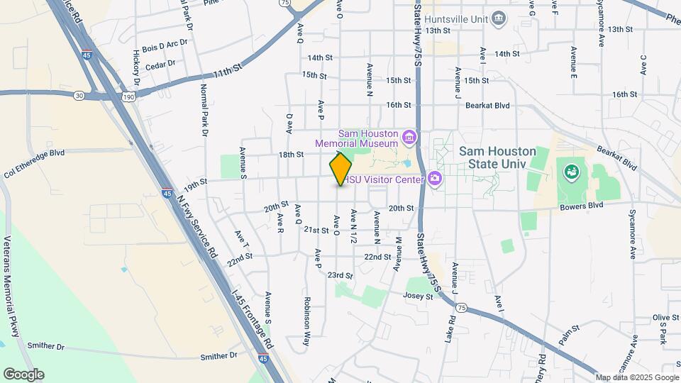 1911 Ave O Map and Location Details