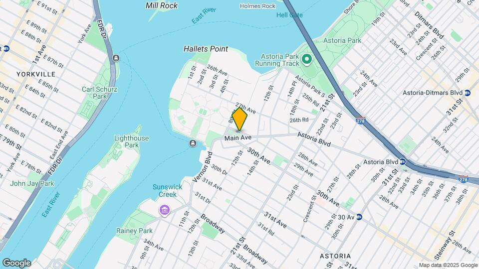 11-16 Main Avenue Mapa y Detalles de la Ubicación