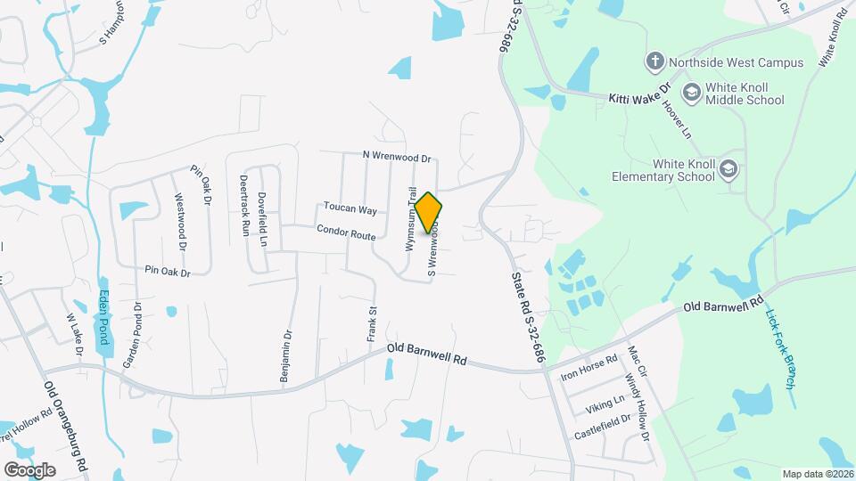 128 S Wrenwood Dr Map and Location Details