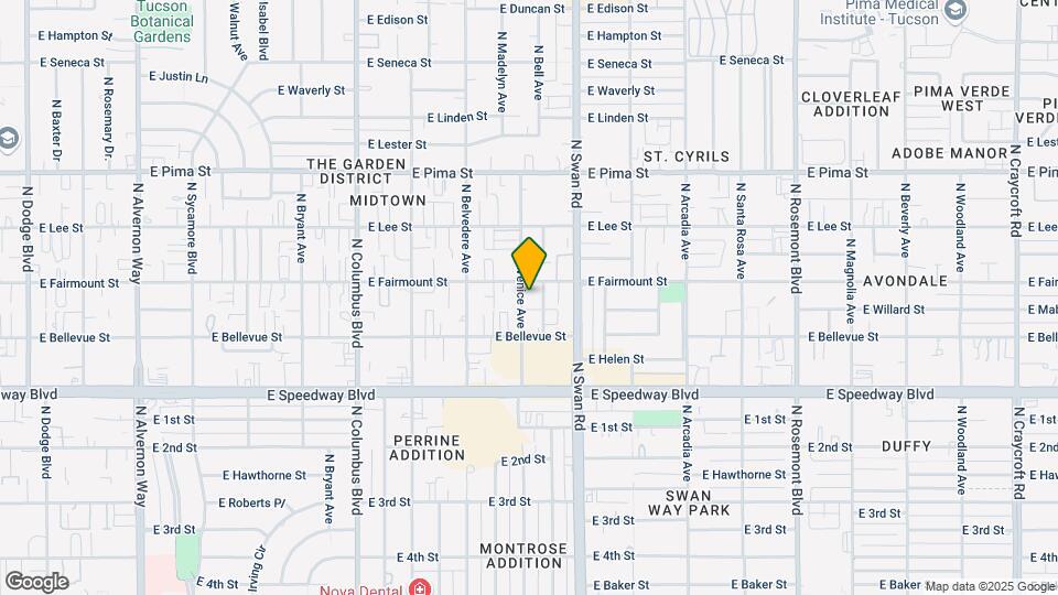 1310-1312 N Venice Ave Map and Location Details