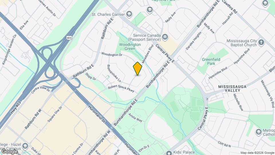 208 Meadows Blvd Map and Location Details