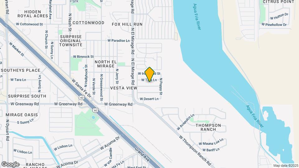 12204 W Ocotillo Ln Map and Location Details