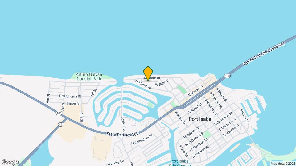 906 W Polk St Map and Location Details