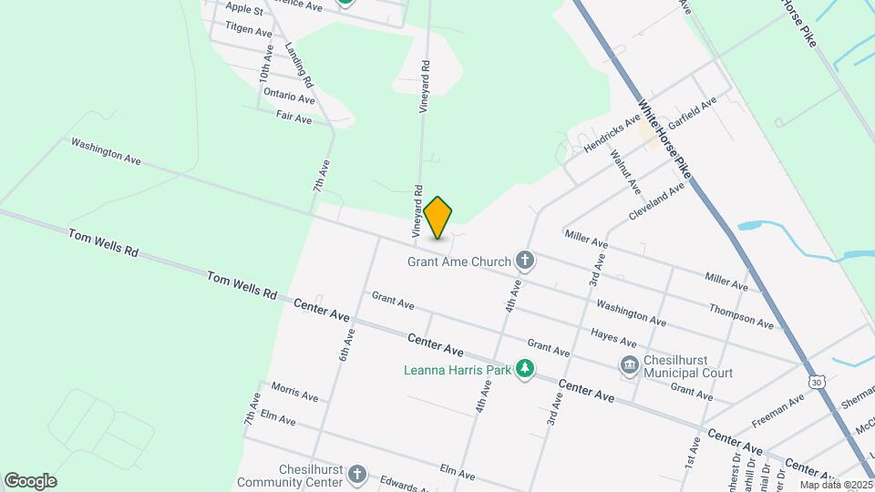 506 Washington Ave Map and Location Details