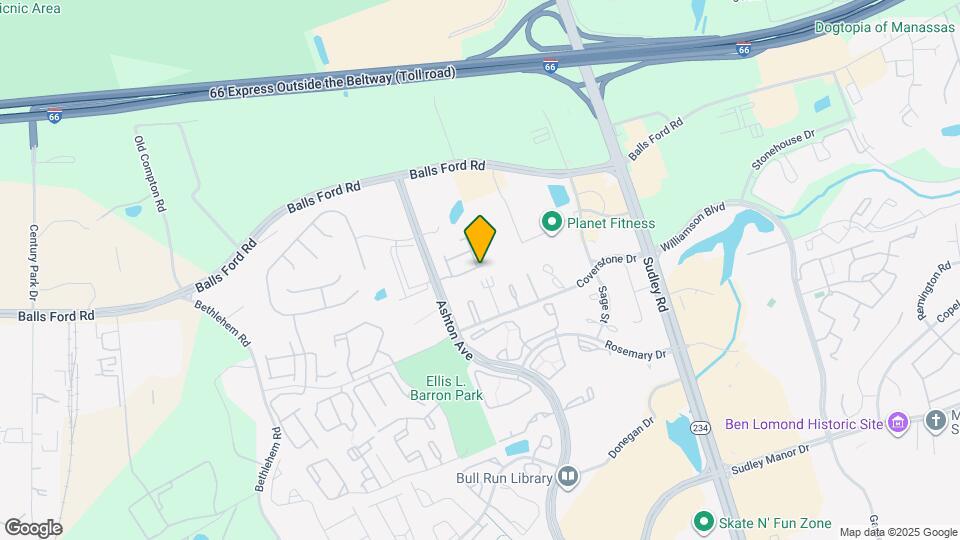 11005 Blackburn Cove Ln Map and Location Details