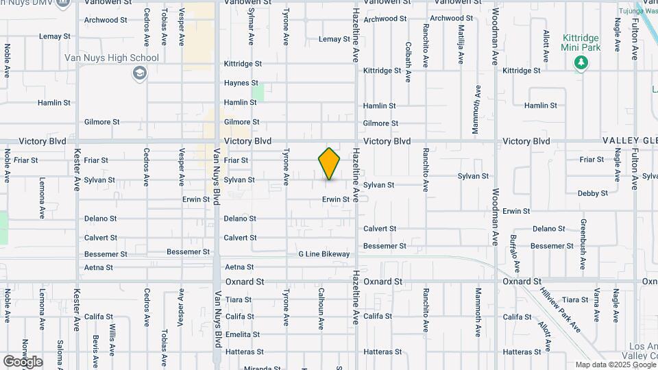 14146-14150 Sylvan St Map and Location Details