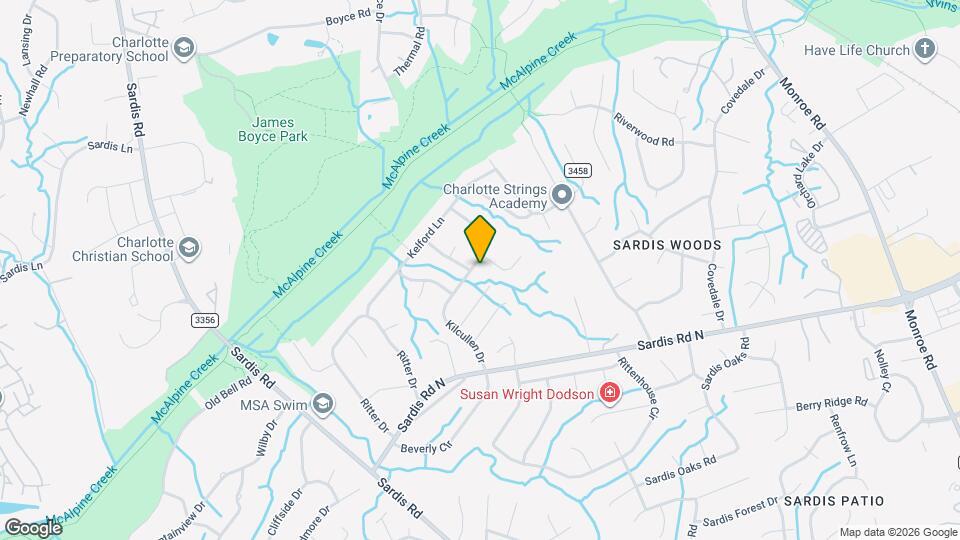 7336 Kilcullen Dr Map and Location Details